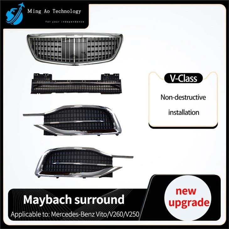 Mercedes-Benz modified with Maybach body kit