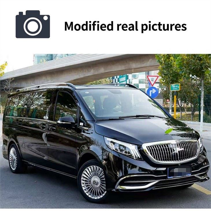 Mercedes-Benz modified with Maybach body kit